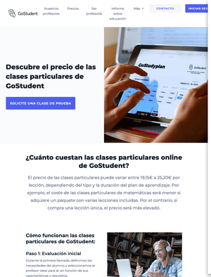 gostudent - precios